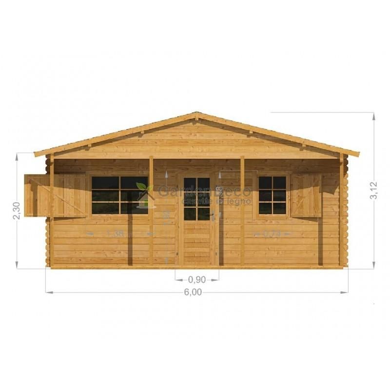 Baite e Chalet in legno GARDENDECO Bungalow Bal