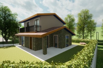 Modello Casa in Legno Casa in Xlam ad alta efficienza energetica - Milano di BCL Bergamasca Costruzioni Legno