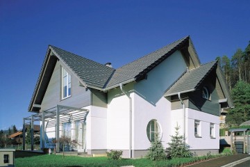 Modello Casa in Legno Complesso residenziale 5 case di RIKO-HISE srl - Arch. Daniele Bonzi