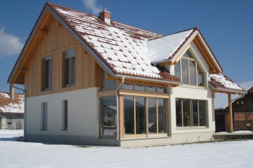 Modello Casa in Legno Casa alpina su due piani 1 di RIKO-HISE srl - Arch. Daniele Bonzi