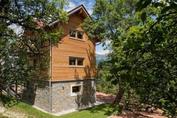 Modello Casa in Legno Casa residenziale  di  montagna di RIKO-HISE srl - Arch. Daniele Bonzi