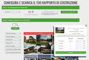 Rapporto di Costruzione - Configuratore